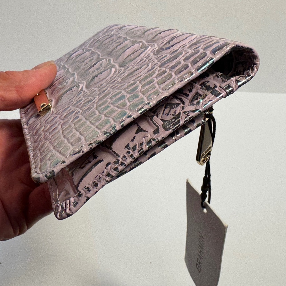 Brahmin Ady wallet violet wonderland Melbourne, genuine leather NWT - Picture 6 of 7